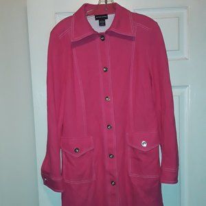 Sutton Studio womens Pink jacket size M